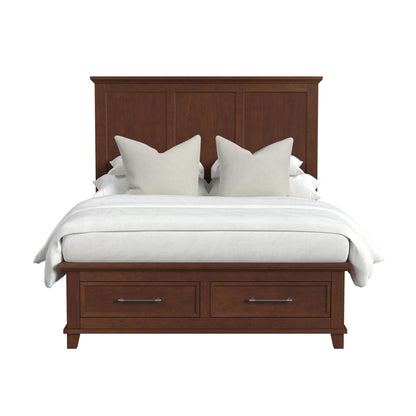 Elements International Canterbury B-13030-5-QSB Queen Storage Bed IMAGE 2