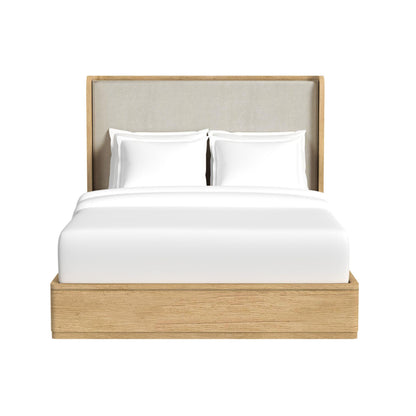  Elements International Rosalie B-16860-6-QB Queen Upholstered Bed IMAGE 2