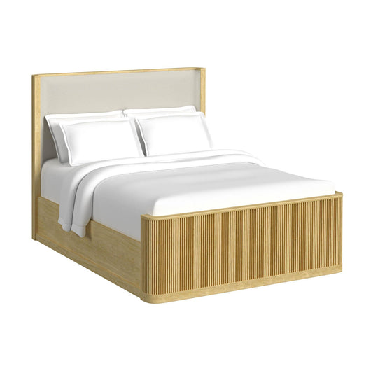  Elements International Sylvie B-16000-6-QUB Queen Upholstered Bed IMAGE 1