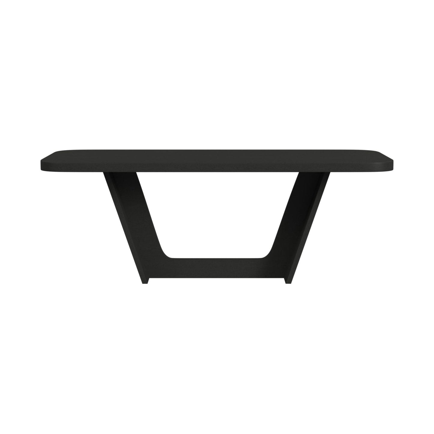  Elements International Ridgemont D-14440-8W-DT Rectangular Dining Table IMAGE 2