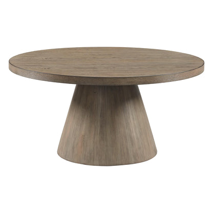  Elements International Portland T-1710-3-CT1 Round Coffee Table IMAGE 1
