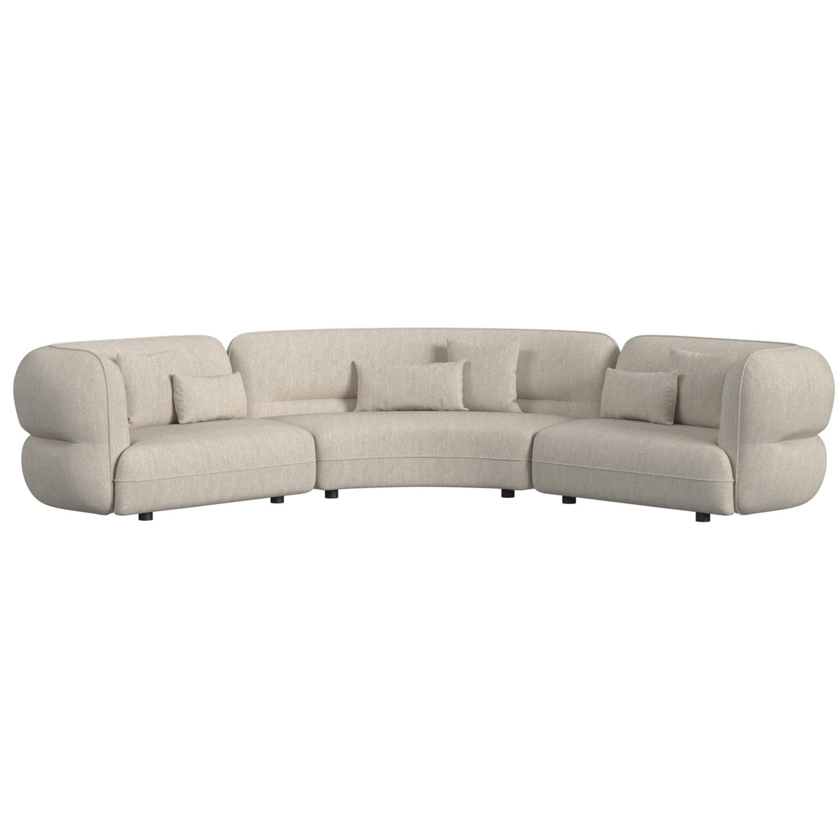  Elements International Four Seasons U-15310-11110-SS Sectional Set IMAGE 1