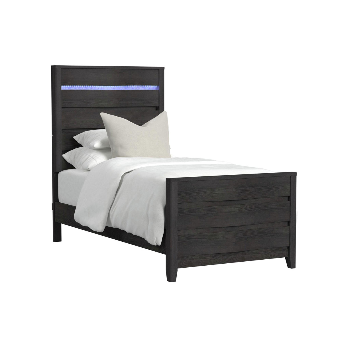  Elements International Tobias B-15990-8-TBL Twin Bed IMAGE 1