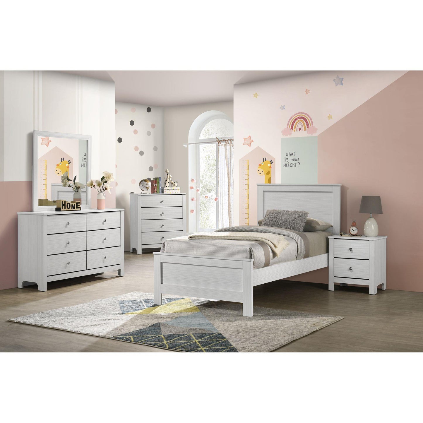  Elements International Sami SM790DR Youth 6-Drawer Dresser IMAGE 3