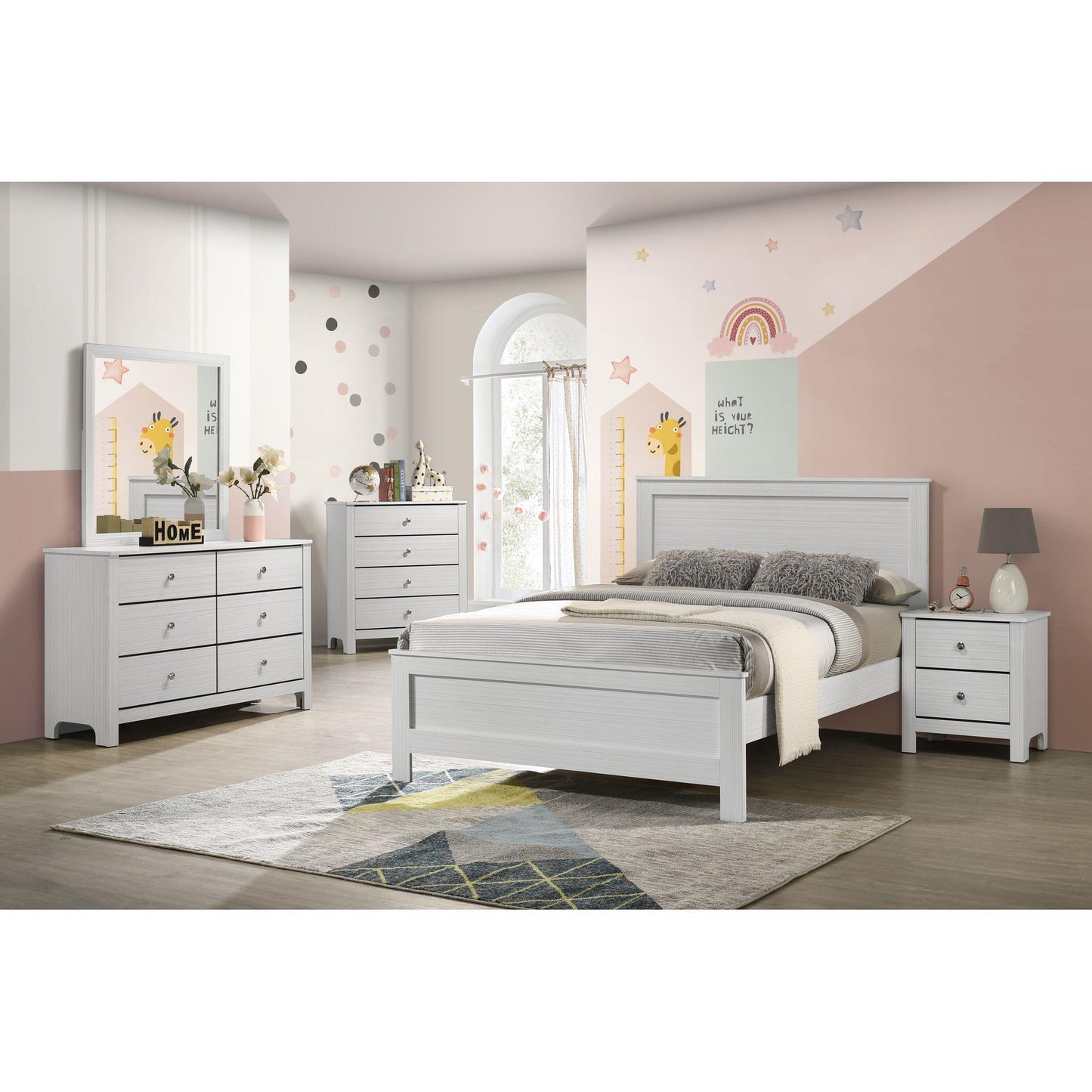  Elements International Sami SM790DR Youth 6-Drawer Dresser IMAGE 4