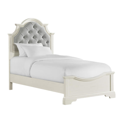  Elements International Eastwood Y-13160-7-TUB Youth Twin Upholstered Bed IMAGE 1