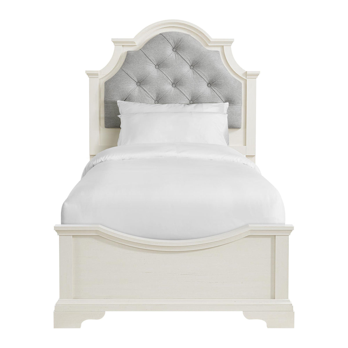  Elements International Eastwood Y-13160-7-TUB Youth Twin Upholstered Bed IMAGE 2