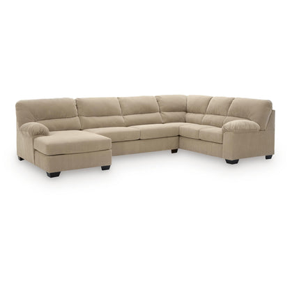  Signature Design by Ashley SimpleJoy 24203S1 3 pc Sectional with Chaise IMAGE 1