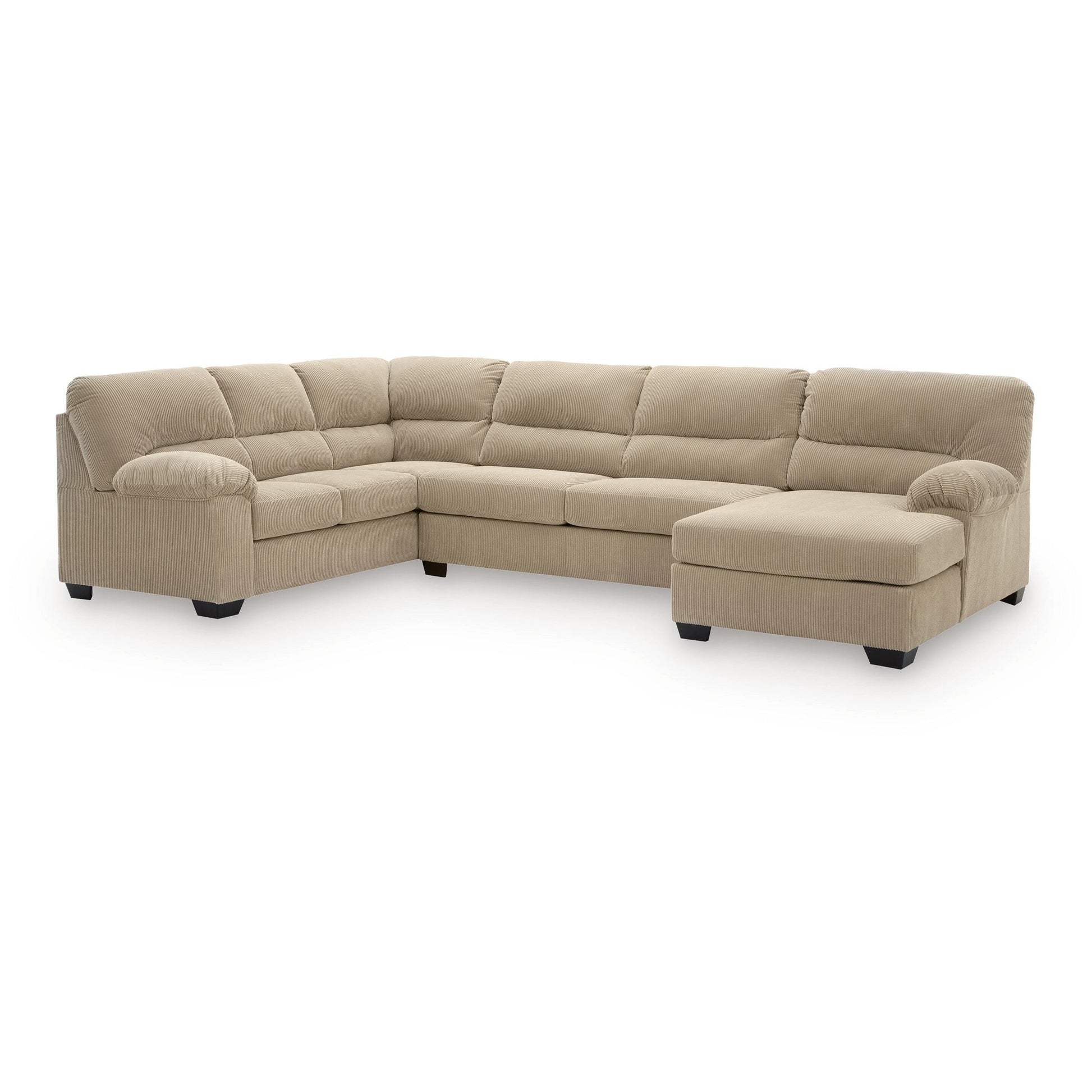  Signature Design by Ashley SimpleJoy 24203S2 3 pc Sectional with Chaise IMAGE 1