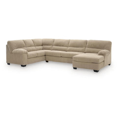  Signature Design by Ashley SimpleJoy 24203S2 3 pc Sectional with Chaise IMAGE 1