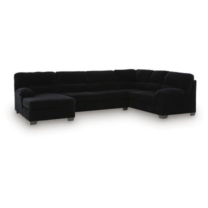  Signature Design by Ashley SimpleJoy 24204S1 3 pc Sectional with Chaise IMAGE 1