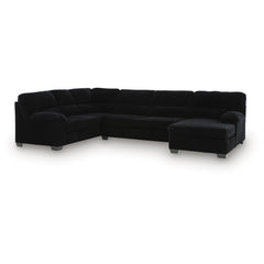  Signature Design by Ashley SimpleJoy 24204S2 3 pc Sectional with Chaise IMAGE 1