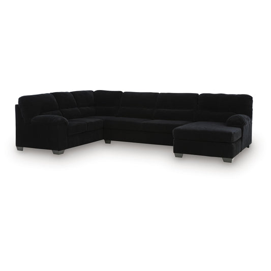  Signature Design by Ashley SimpleJoy 24204S2 3 pc Sectional with Chaise IMAGE 1