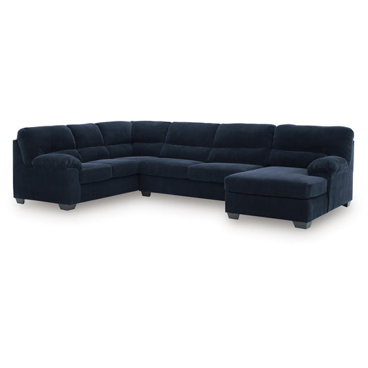  Signature Design by Ashley SimpleJoy 24205S2 3 pc Sectional with Chaise IMAGE 1