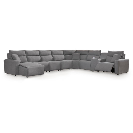  Signature Design by Ashley Modmax II 65906S47 8 pc Power Reclining Sectional IMAGE 1