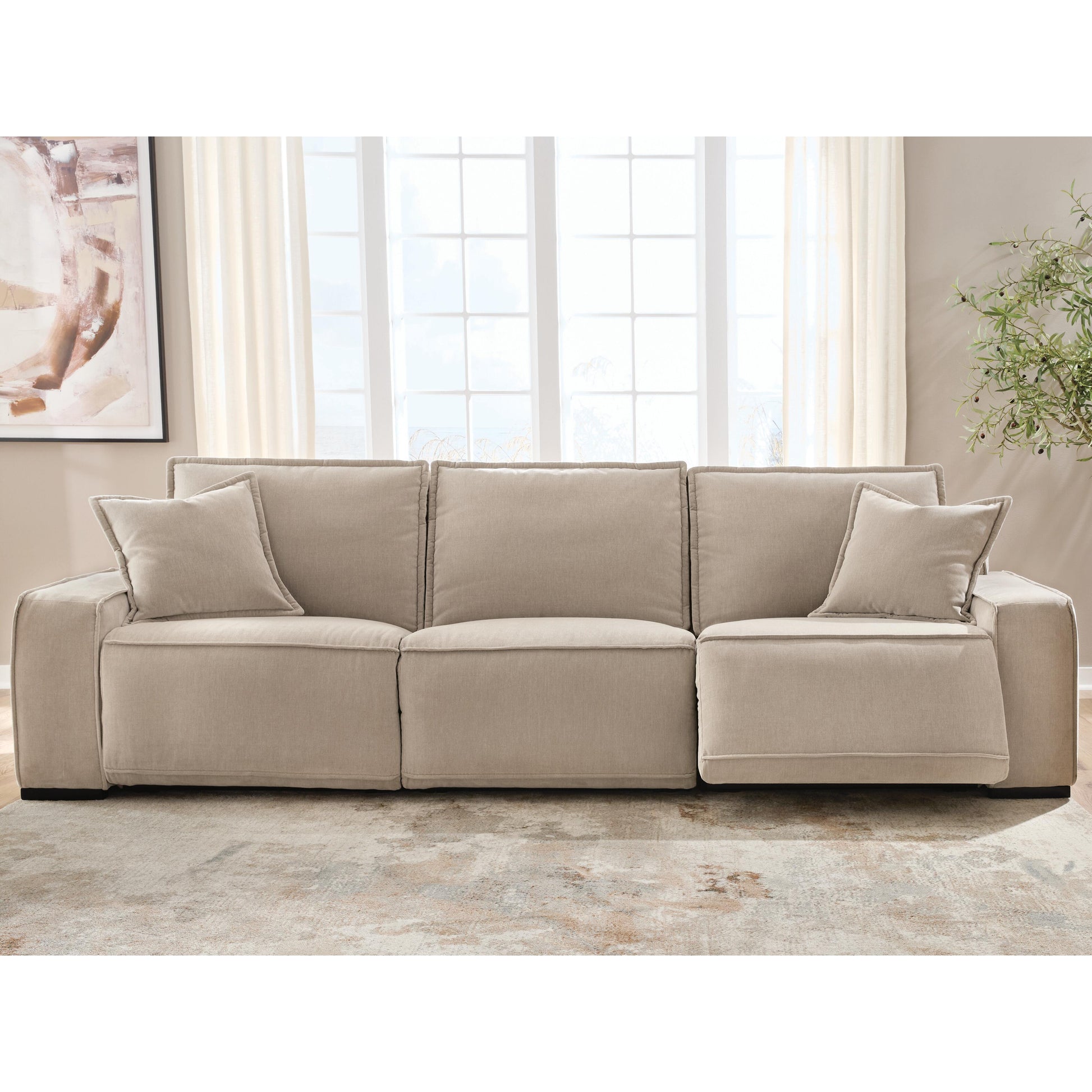  Benchcraft Carceri 87003S3 3 pc Power Sectional Reclining Sofa IMAGE 5