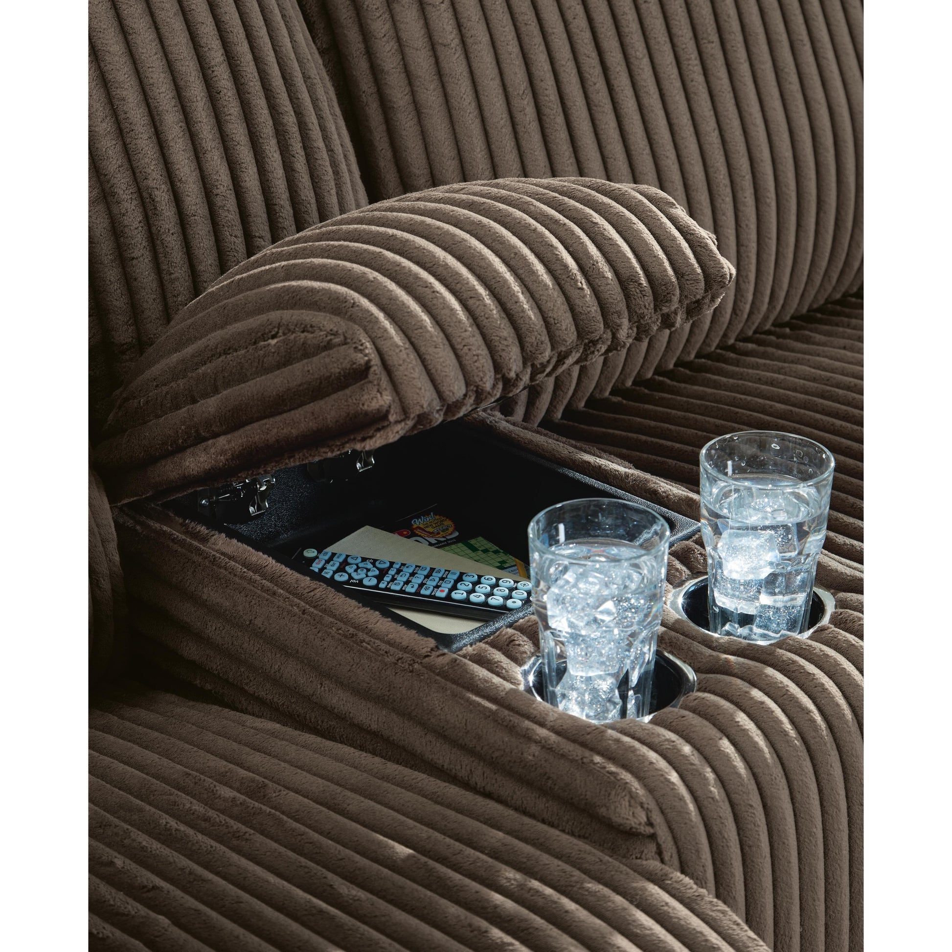  Signature Design by Ashley Top Tier 92705S13 4 pc Reclining Sectional with Chaise IMAGE 2