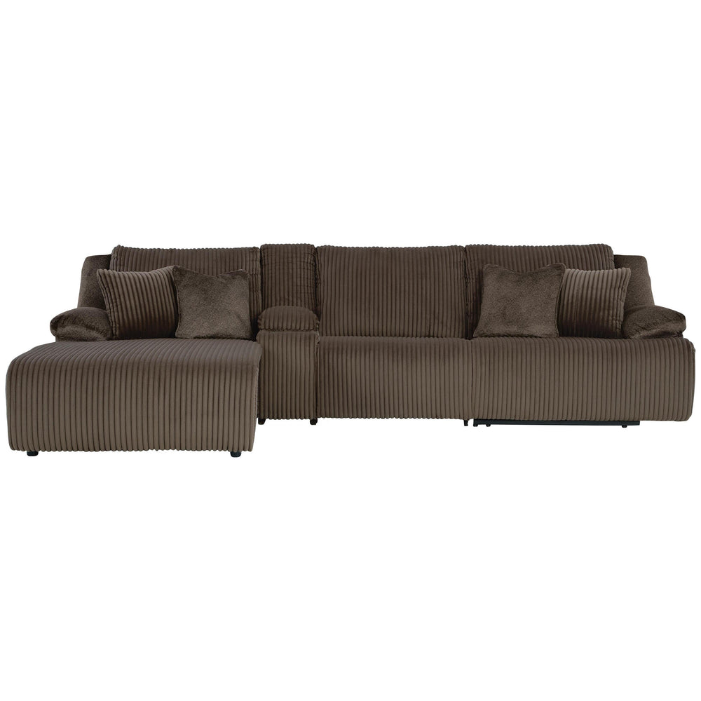  Signature Design by Ashley Top Tier 92705S14 4 pc Reclining Sectional with Chaise IMAGE 1