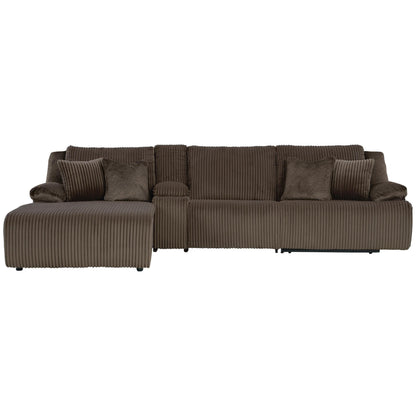  Signature Design by Ashley Top Tier 92705S14 4 pc Reclining Sectional with Chaise IMAGE 1