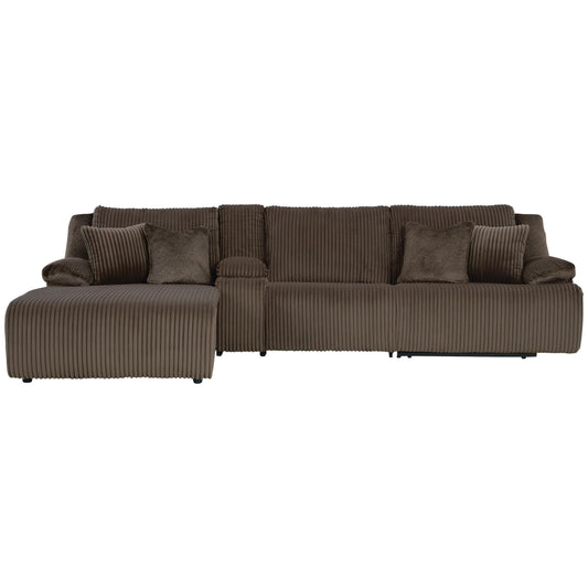  Signature Design by Ashley Top Tier 92705S14 4 pc Reclining Sectional with Chaise IMAGE 1