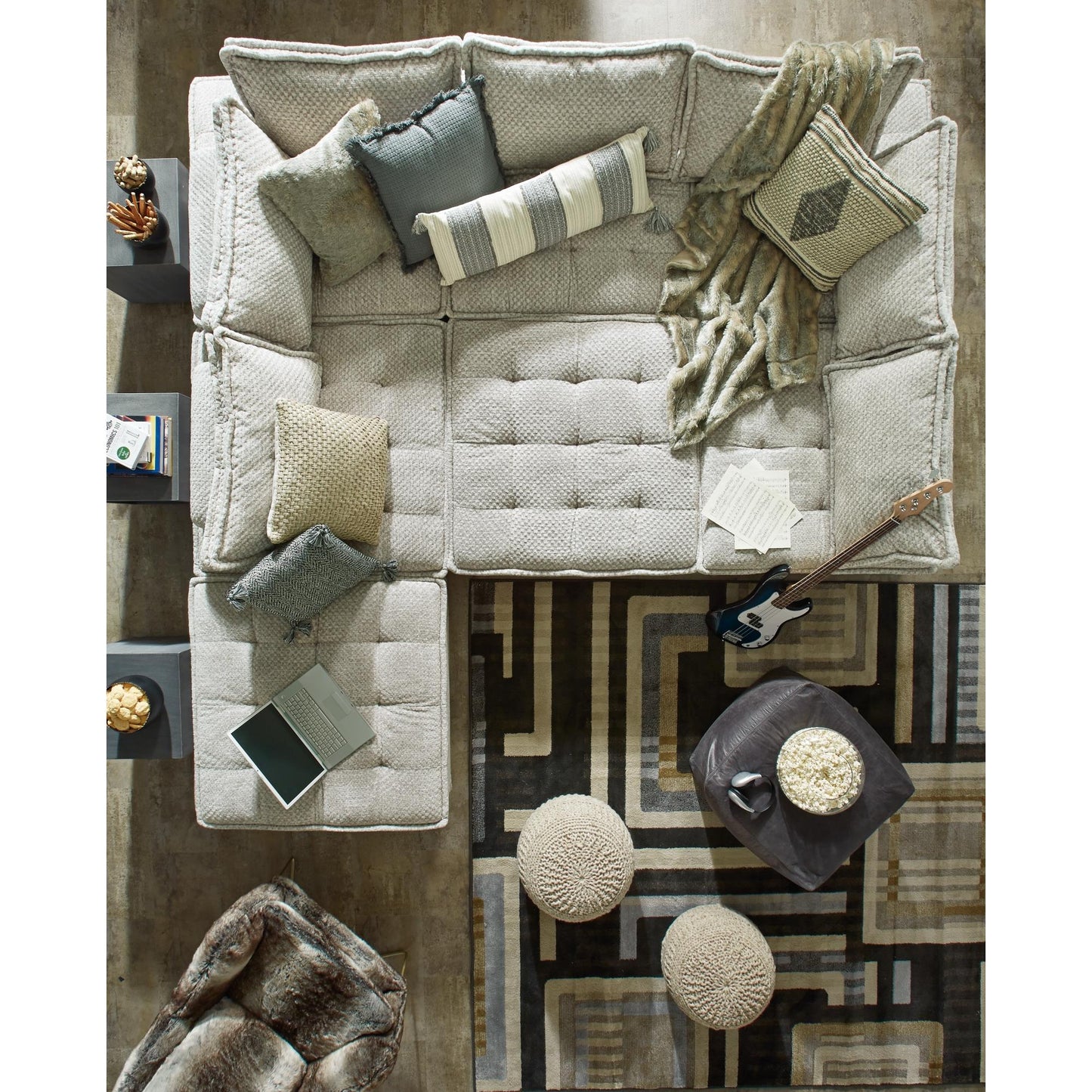  Signature Design by Ashley Bales A3000244A7 7 pc Modular Seating IMAGE 4
