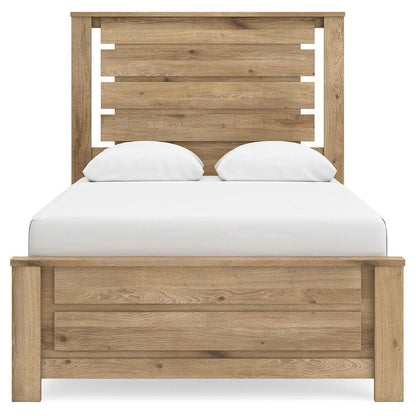  Benchcraft Brozmont B1045B8 Full Panel Bed IMAGE 3