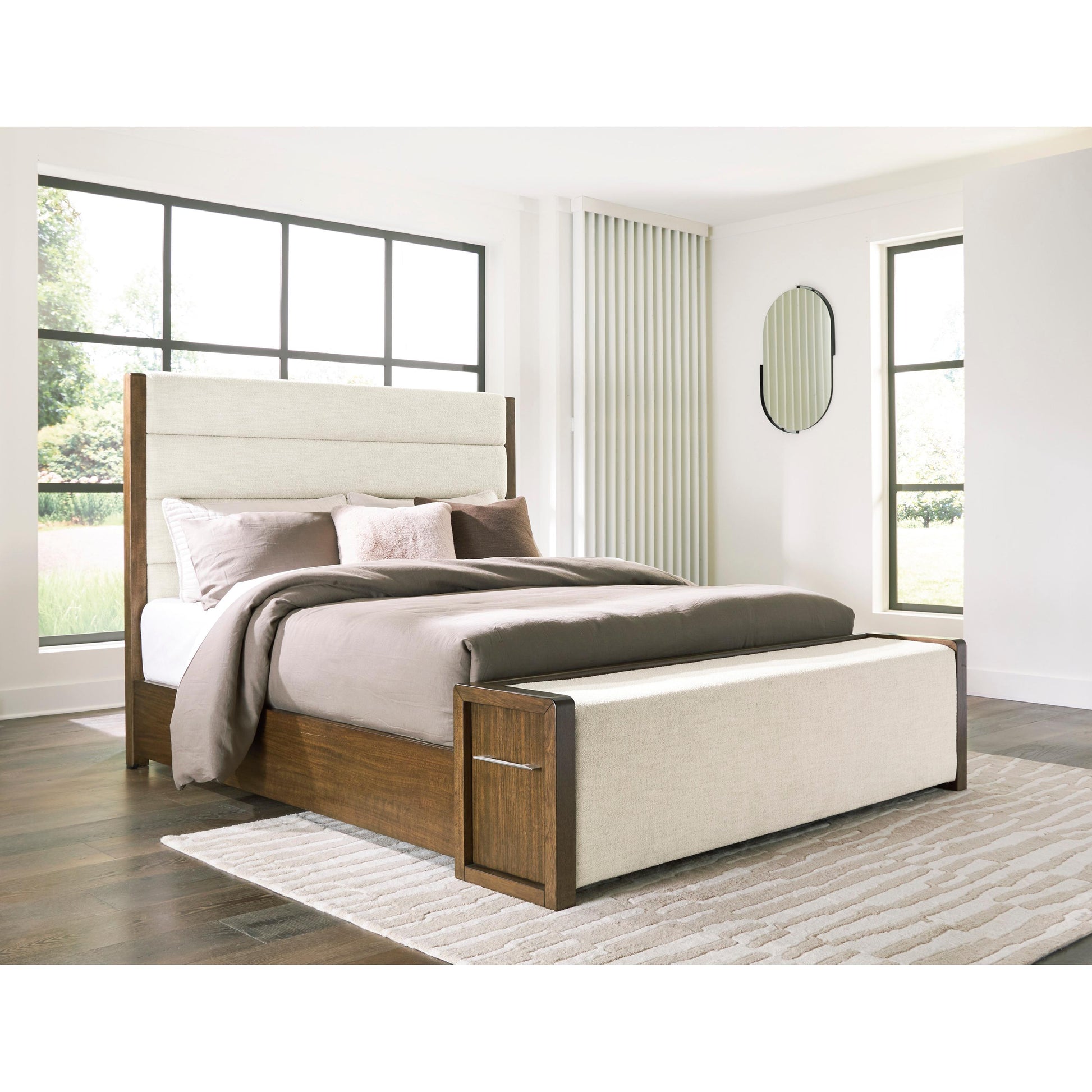  Benchcraft Marxmore B863B2 Queen Upholstered Storage Bed IMAGE 7