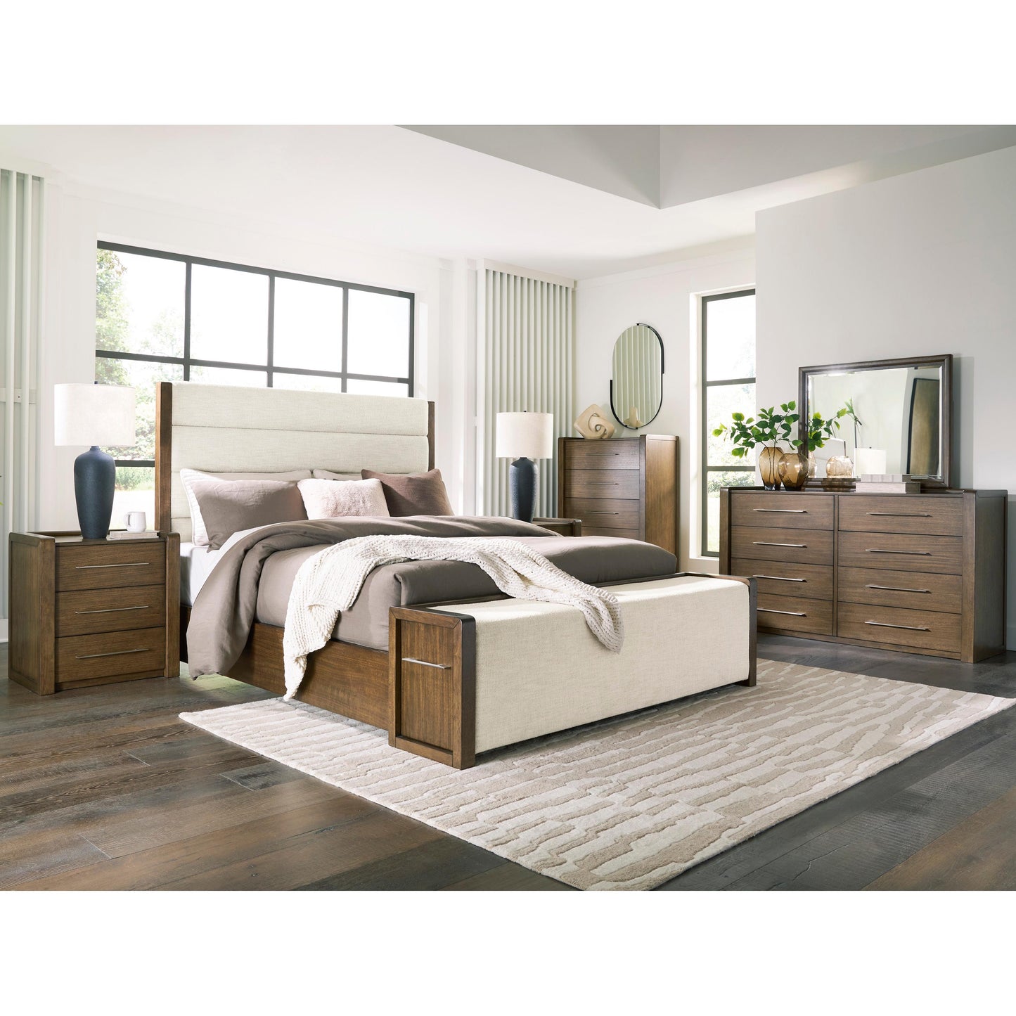  Benchcraft Marxmore B863B4 King Upholstered Storage Bed IMAGE 9