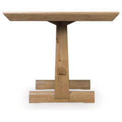  Benchcraft Ridgester D858-13 Rectangular Dining Room Counter Table IMAGE 3