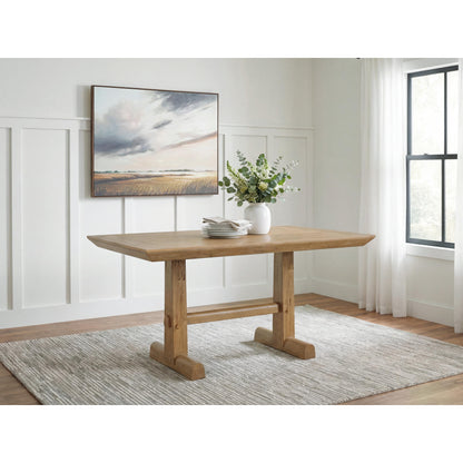  Benchcraft Ridgester D858-13 Rectangular Dining Room Counter Table IMAGE 5