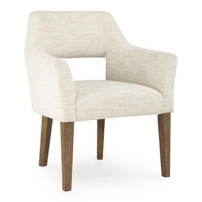  Benchcraft Marxmore D863-02A Dining Upholstered Arm Chair IMAGE 1
