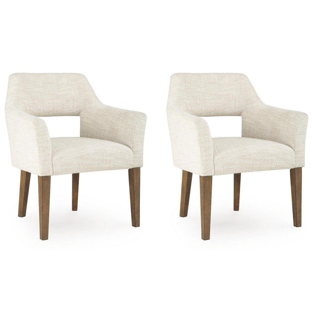 Benchcraft Marxmore D863-02A Dining Upholstered Arm Chair IMAGE 2