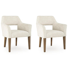  Benchcraft Marxmore D863-02A Dining Upholstered Arm Chair IMAGE 2