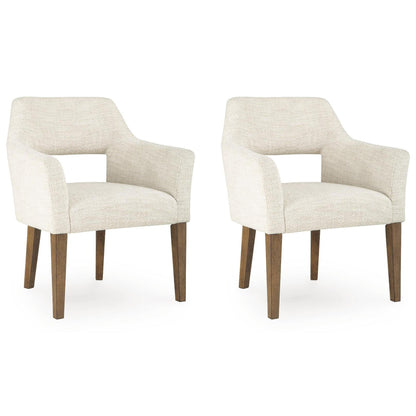  Benchcraft Marxmore D863-02A Dining Upholstered Arm Chair IMAGE 2