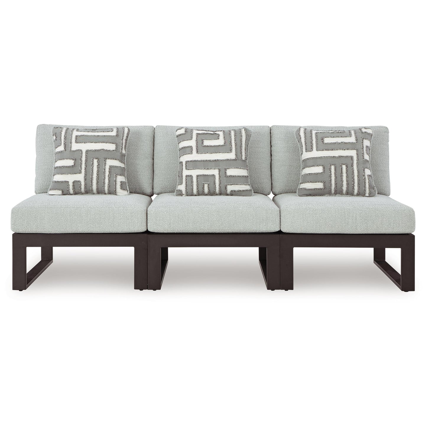  Signature Design by Ashley Beachloft P490P6 3 pc Outdoor Sectional IMAGE 1