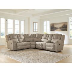  Signature Design by Ashley Pearce-Pike PC69205S2 3 pc Reclining Sectional with Console IMAGE 3