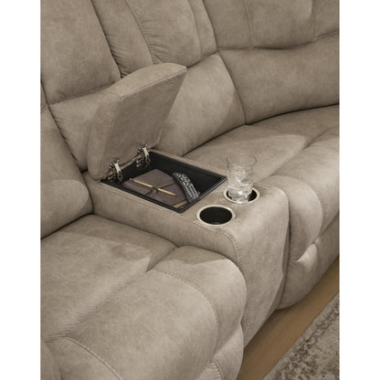  Signature Design by Ashley Pearce-Pike PC69205S3 3 pc Reclining Sectional with Double Console IMAGE 3
