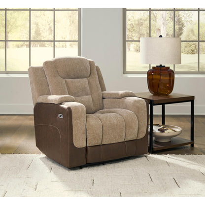  Signature Design by Ashley Mixed Motion PC8350413 Power Recliner with Adjustable Headrest IMAGE 5