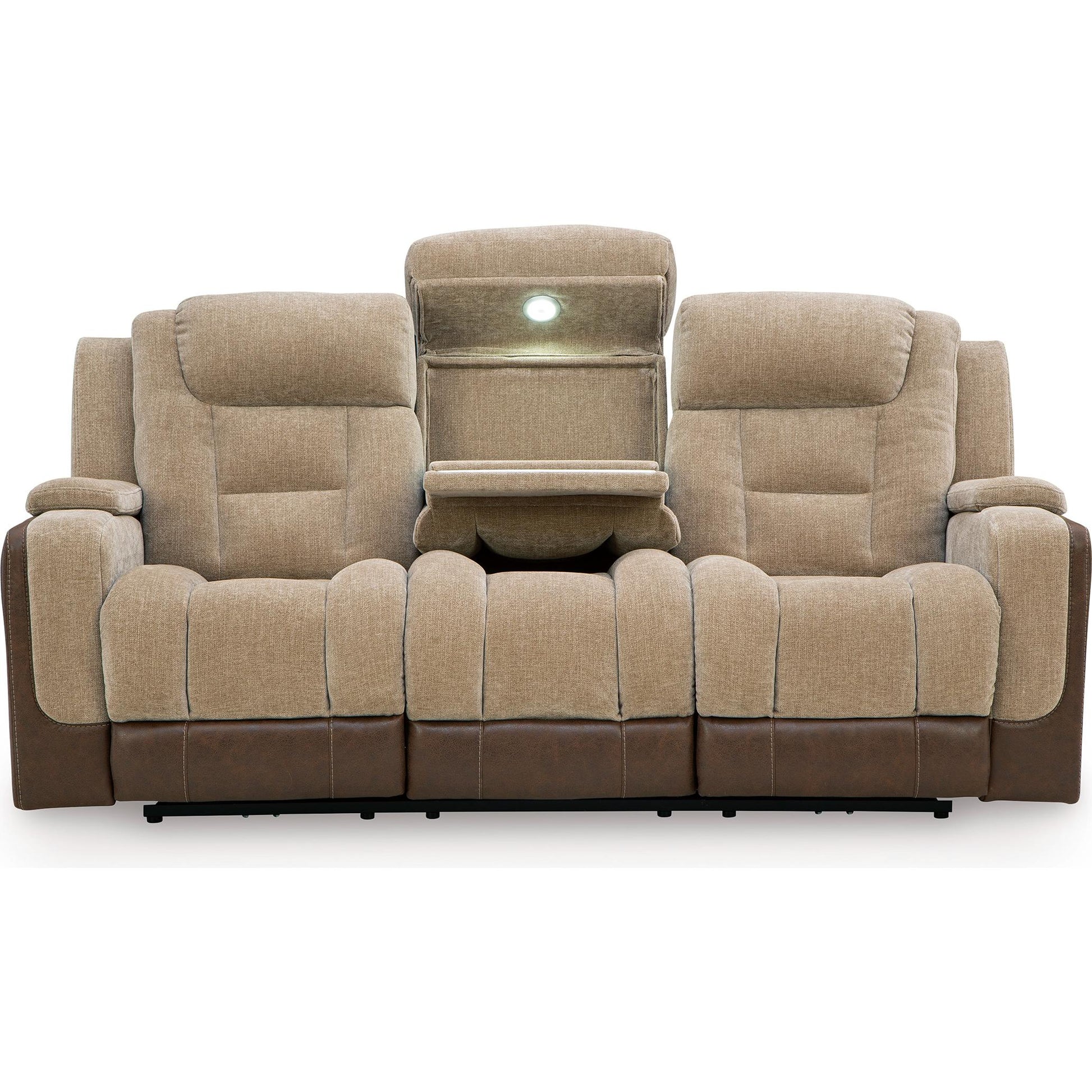  Signature Design by Ashley Mixed Motion PC8350415 Power Reclining Sofa with Adjustable Headrest IMAGE 4