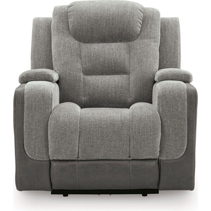  Signature Design by Ashley Mixed Motion PC8350513 Power Recliner with Adjustable Headrest IMAGE 3