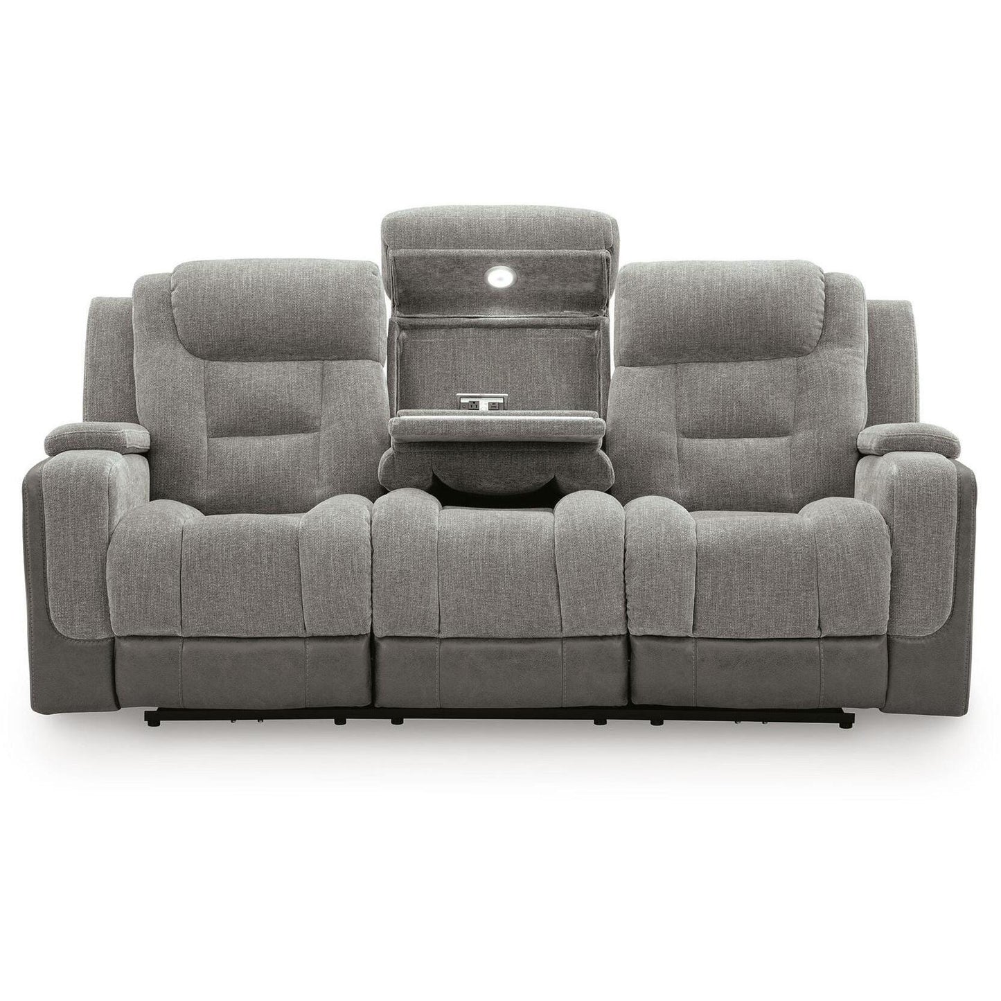  Signature Design by Ashley Mixed Motion PC8350515 Power Reclining Sofa with Adjustable Headrest IMAGE 5