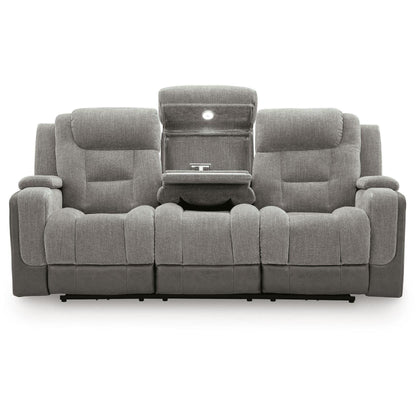  Signature Design by Ashley Mixed Motion PC8350515 Power Reclining Sofa with Adjustable Headrest IMAGE 5