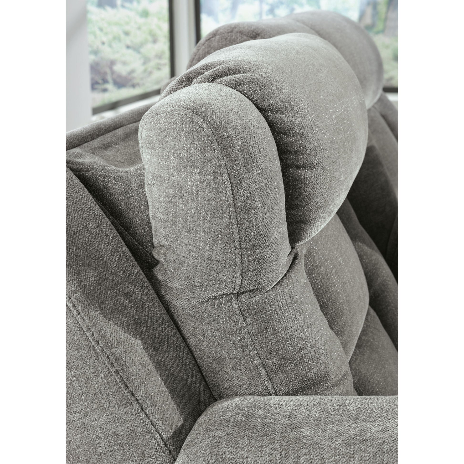 Signature Design by Ashley Mixed Motion PC8350518 Power Reclining Loveseat with Console  & Adjutasble Headrest IMAGE 11