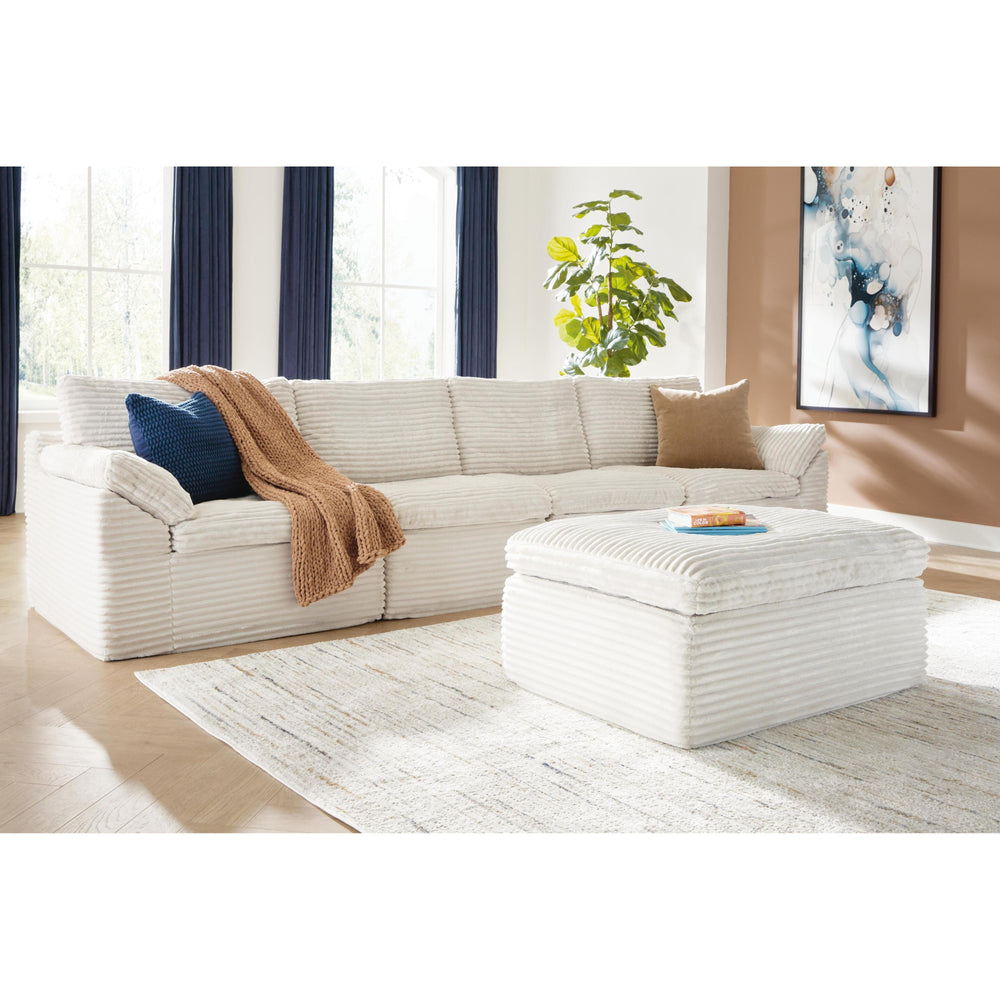  Signature Design by Ashley Fannin PC84304S1 4 pc Sectional with Ottoman IMAGE 5