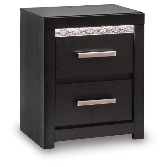  Signature Design by Ashley Brendant PCB2611-92 Two Drawer Night Stand IMAGE 1