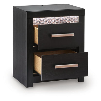  Signature Design by Ashley Brendant PCB2611-92 Two Drawer Night Stand IMAGE 4