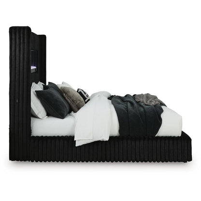  Signature Design by Ashley Tayleena PCB620B2 King Upholstered Bed IMAGE 4
