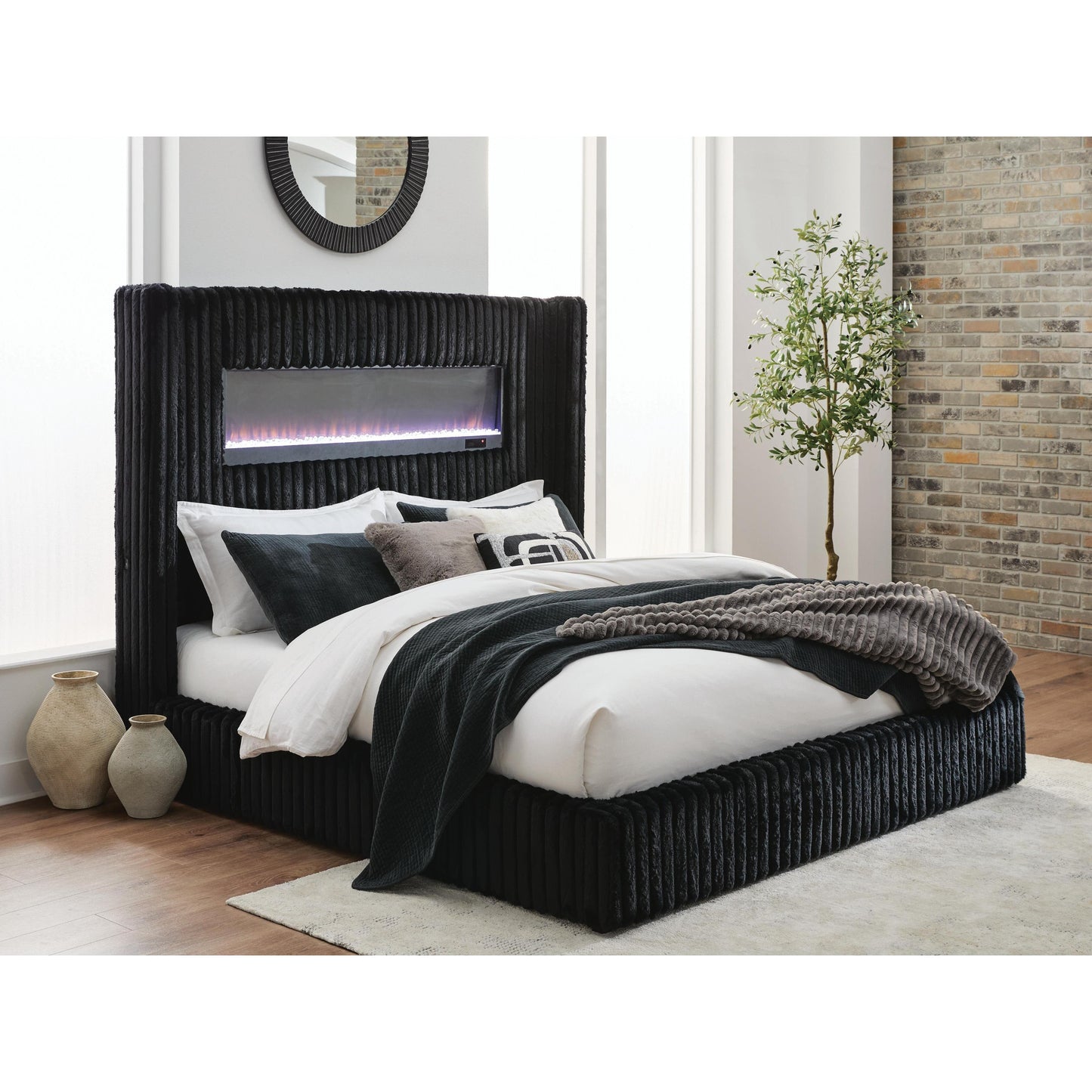 Signature Design by Ashley Tayleena PCB620B2 King Upholstered Bed IMAGE 8