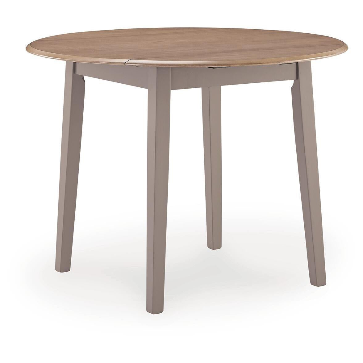  Signature Design by Ashley Harperfeld PCD403-15 Round Drop Leaf Table IMAGE 1