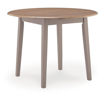  Signature Design by Ashley Harperfeld PCD403-15 Round Drop Leaf Table IMAGE 1